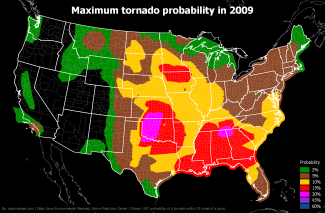 2009_Tornado_Probability_Maximum