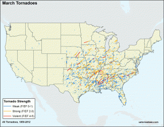 March Tornadoes