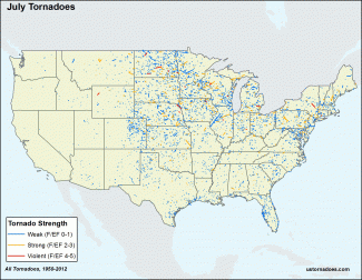 July Tornadoes