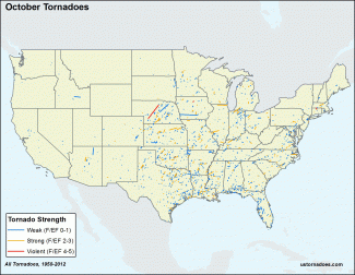 October Tornadoes