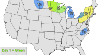 Tornado Threat Forecast: July 2-8, 2012