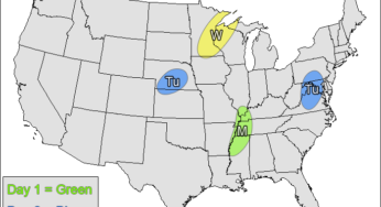 Tornado Threat Forecast: August 13-19, 2012