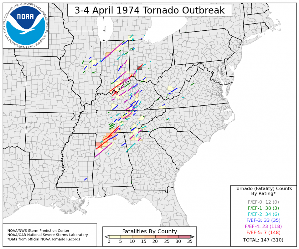 Looking back at the April 3-4, 1974 Super Outbreak - ustornadoes.com