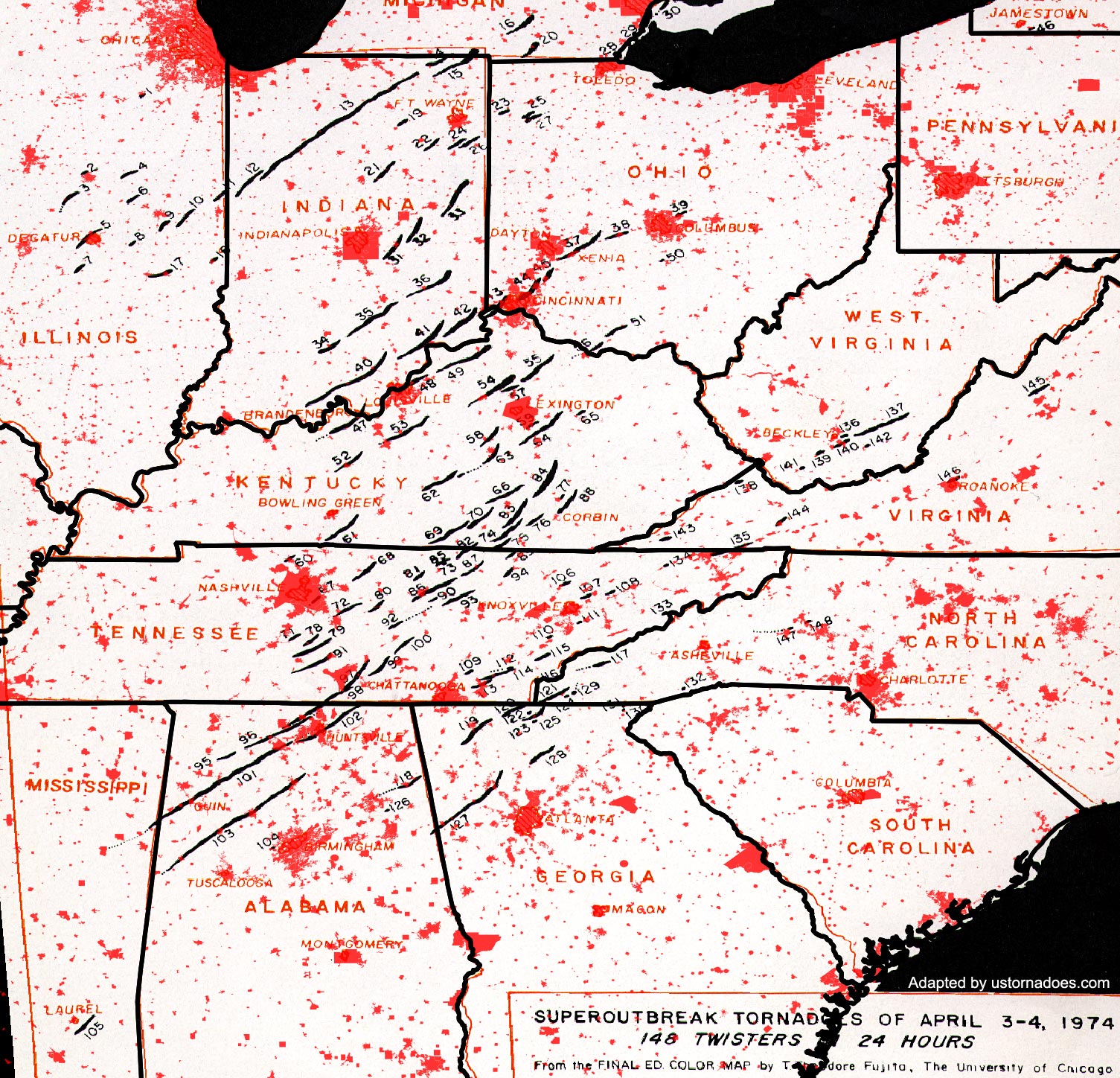 Tornado April 3 1974