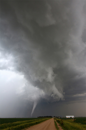 Tornado Chasing: Mapping the typical peak since 1990, plus longer-term climatology