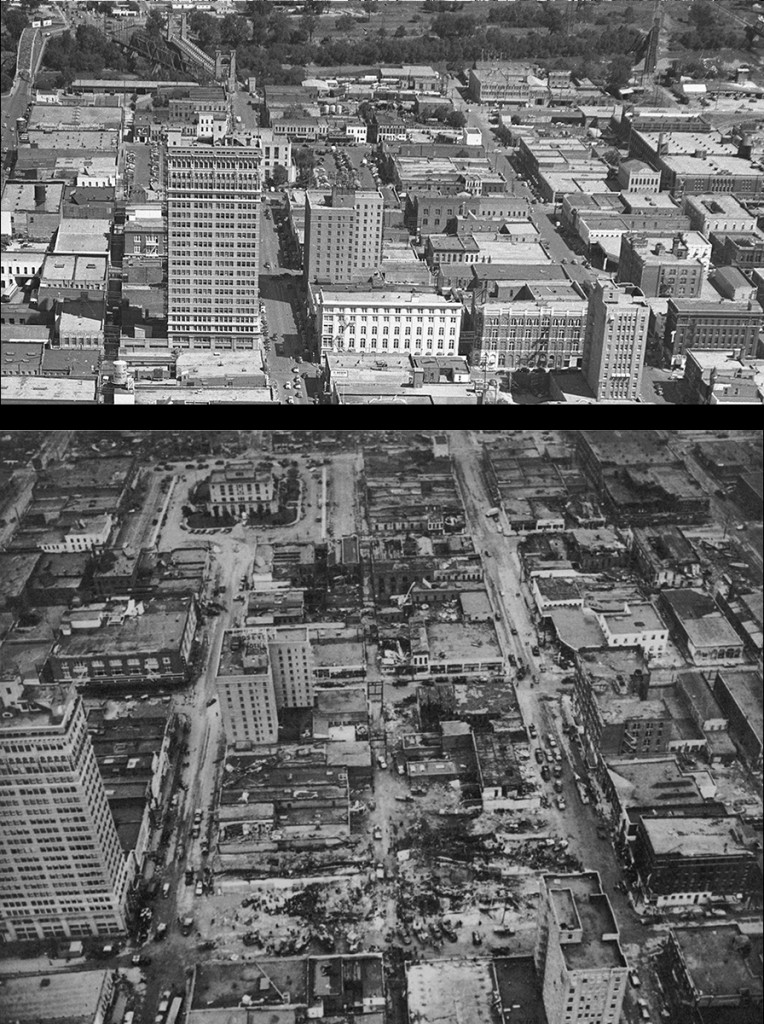 Before and After: The Devastation of the 1953 Waco Tornado