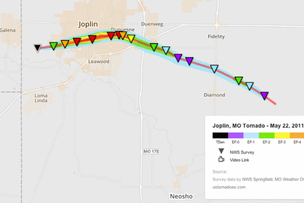 The May 22, 2011 Joplin, Missouri EF5 tornado