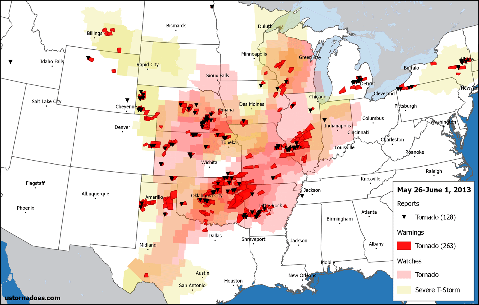 Tornado Weekly: The “condense 7 weeks (May 12-June 29, 2013) into one post” version