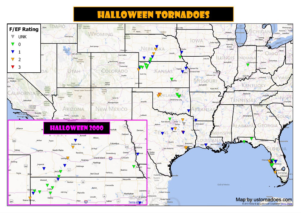 Halloween tornadoes: The spooky historical facts