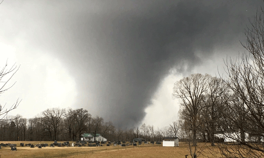 The strongest tornadoes of 2016