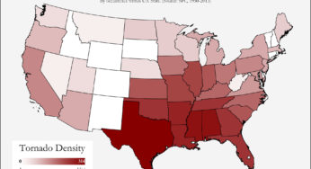 Here’s where tornadoes typically form in November across the United States