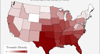 Here’s where tornadoes typically form in March across the United States