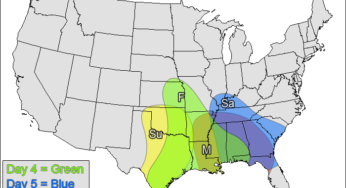 Tornado Threat Forecast: April 21-27, 2015