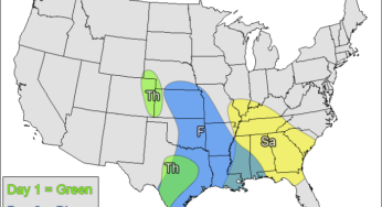 Tornado Threat Forecast: April 23-29, 2015
