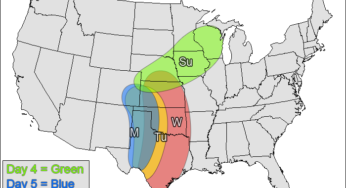 Tornado Threat Forecast: April 30-May 6, 2015