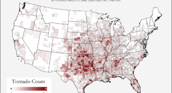 Here’s where tornadoes typically form in April across the United States