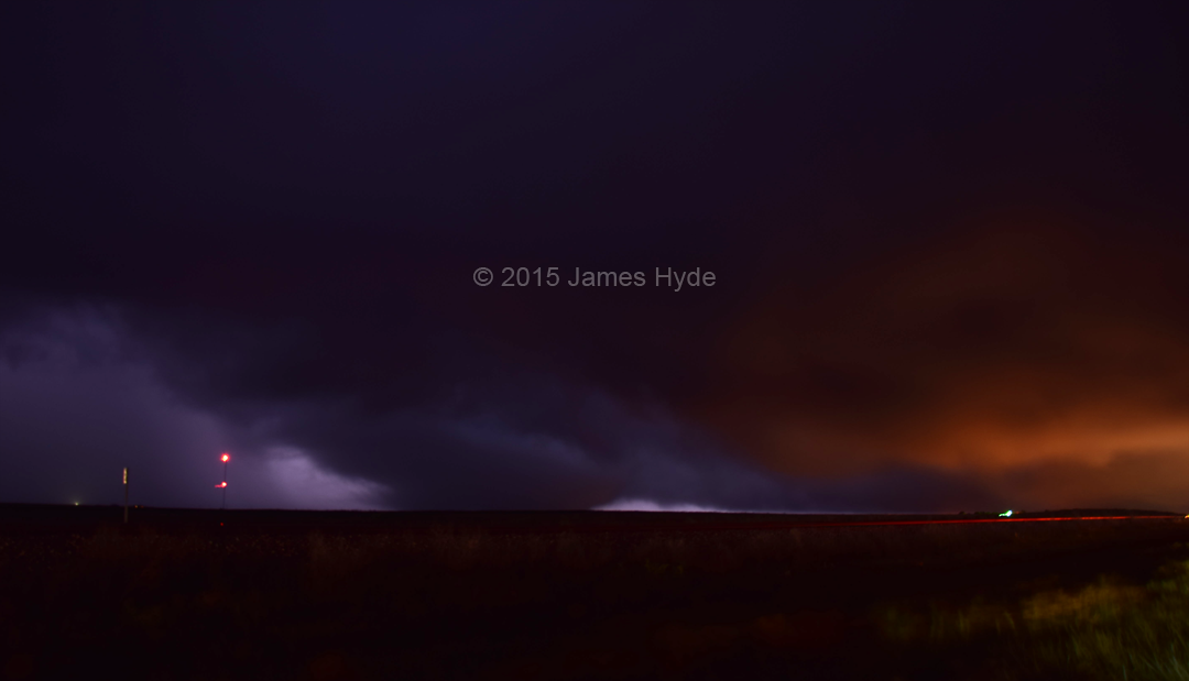 Chasecation 2015 Day 3 – Large tornadoes after dark
