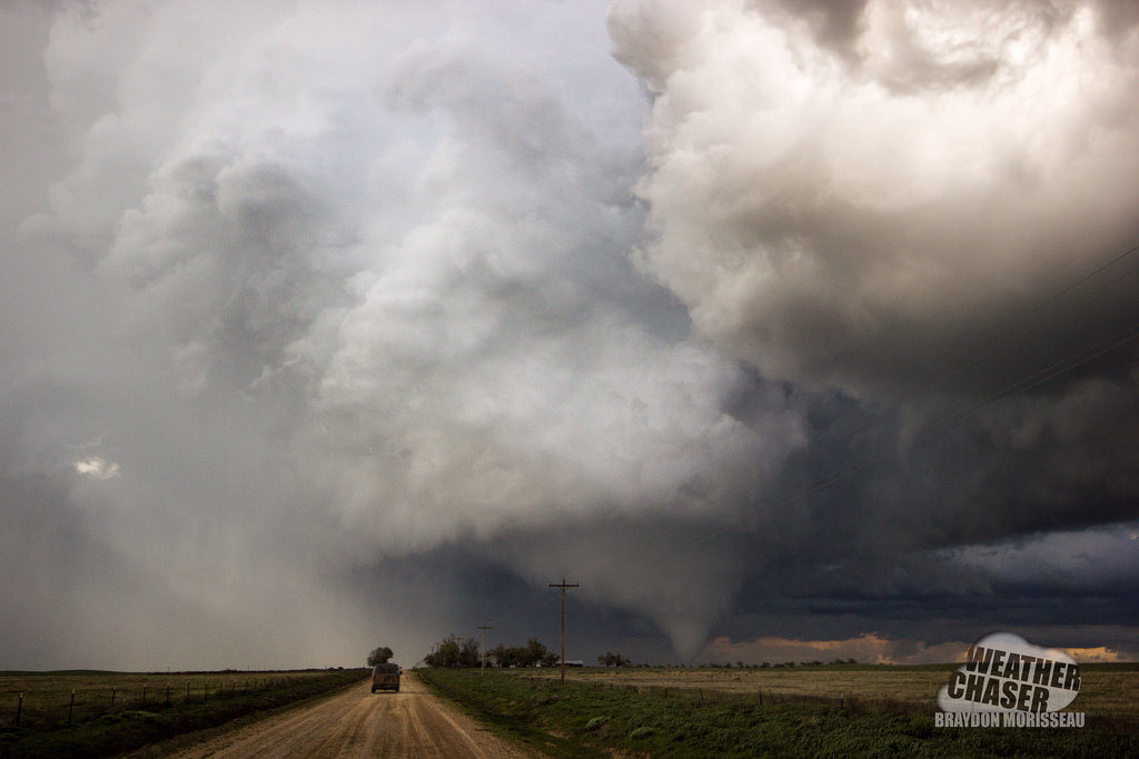 Eads, Colorado tornado on May 9, 2015. (Braydon Morisseau/Prairie Storm Chasers via Flickr)