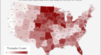 Here’s where tornadoes typically form in August across the United States
