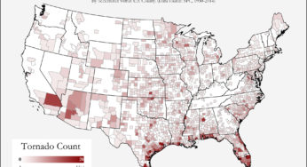 Here’s where tornadoes typically form in September across the United States