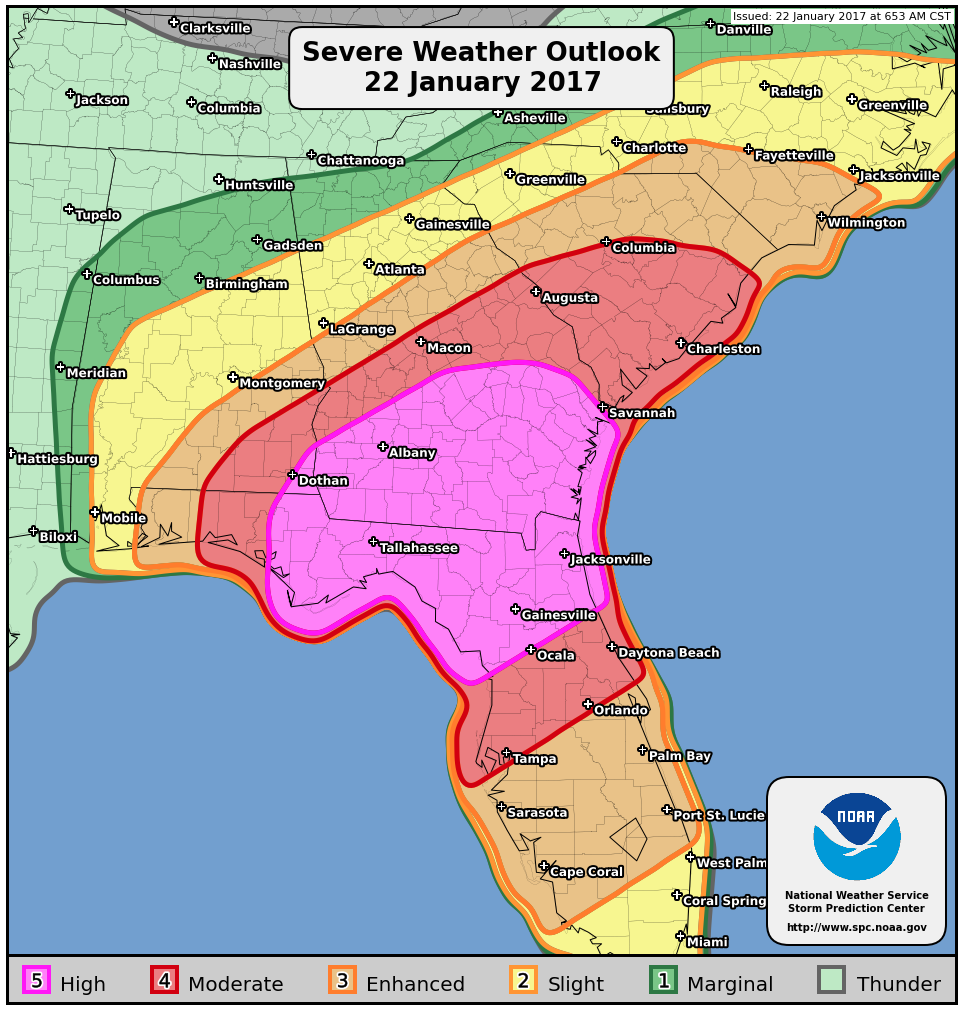 Recent high risk storm outlooks usually foreshadow a major tornado outbreak