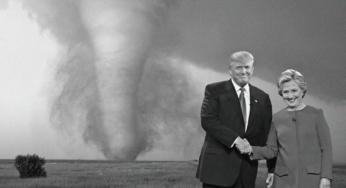 Tornadoes have scoured the landscape on Election Day before