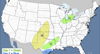 Tornado Threat Forecast: April 10-16, 2017