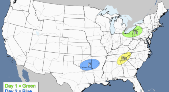 Tornado Threat Forecast: April 20-26, 2017