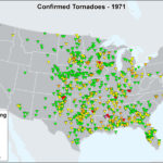 An overview of the modern tornado record, 1950 through present (maps ...