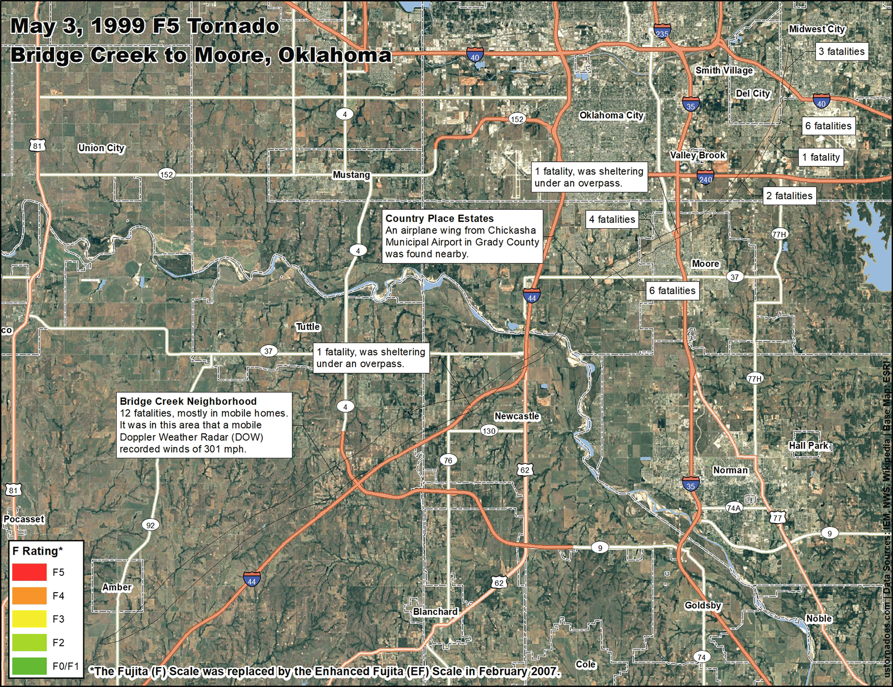 1999 Bridge Creek–Moore tornado - Wikipedia