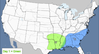 Tornado Threat Forecast: April 22-23, 2020