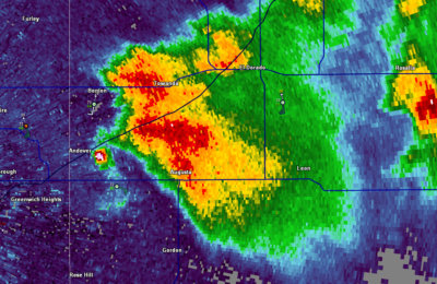 Andover, Kansas struck by intense damaging tornado